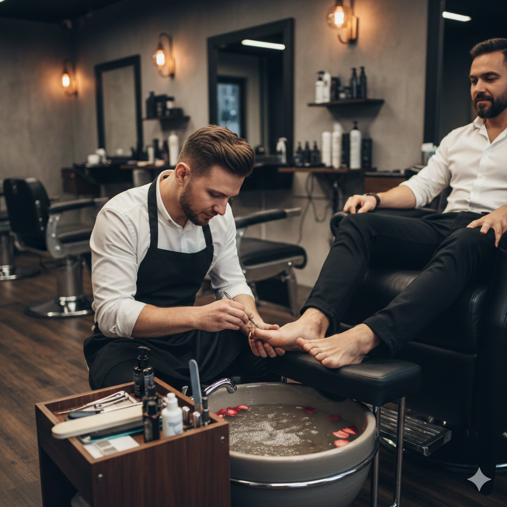 Men Pedicure Service